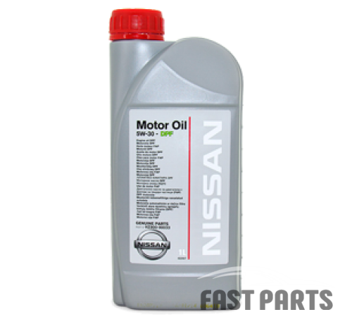 Масло моторное NISSAN "Motor Oil DPF 5W-30", 1л KE90090033